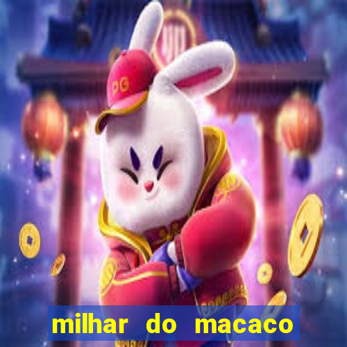 milhar do macaco que mais saem no jogo do bicho